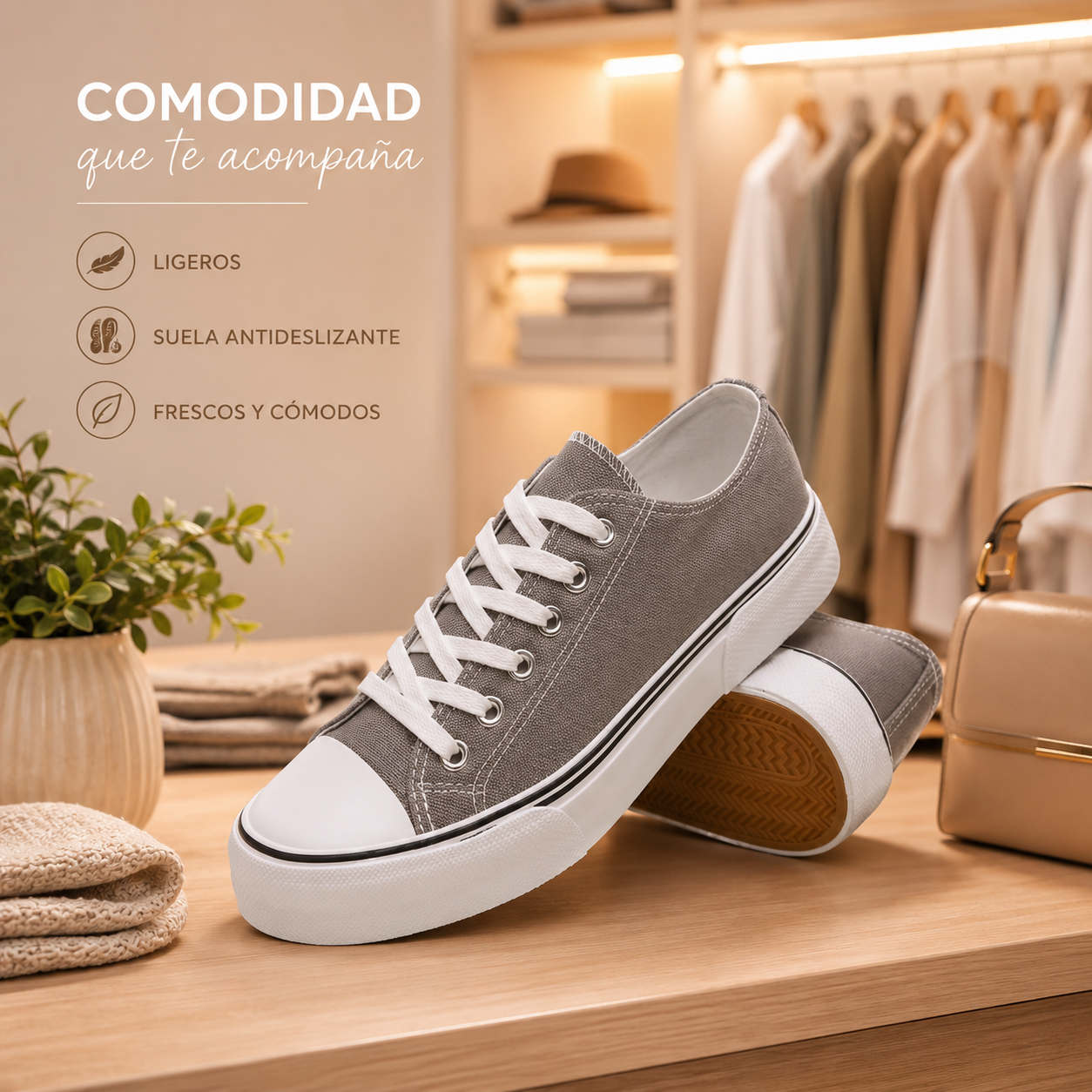 Casual Canvas Sneakers