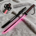 40inch Bleach Kuchiki Byakuya Katana Real Japanese Sword LED Mist Original Vapor Schwert Wood Lightsabre Cosplay Prop Toy Gift