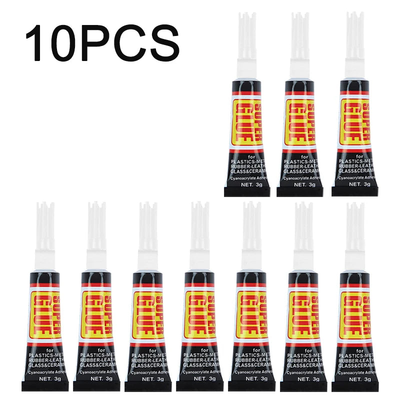1-30pcs Super Strong Glue Universal Quick Drying Glue Multipurpose Repair Glue for Metal Plastic Glass Strong Universal Adhesive