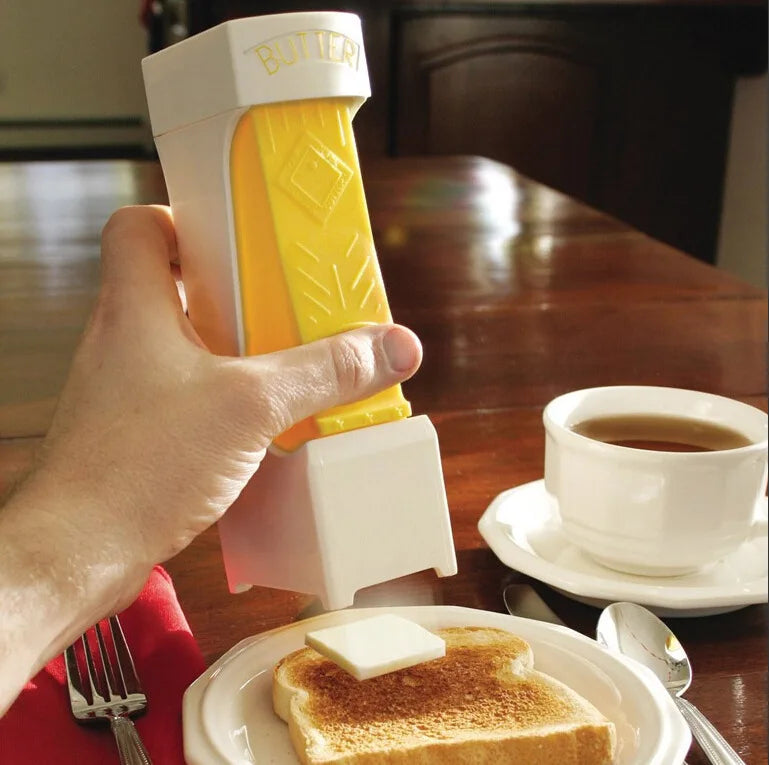 New Butter Cutter Cheese Slicer and Portioner for Hard and Soft Cheese Easy Slice Dispenser Kitchen Tool