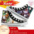 Anime Shingeki no Kyojin Cosplay Print Canvas Shoes Attack On Titan Eren Jaeger High Top Canvas Sneakers Casual Shoes