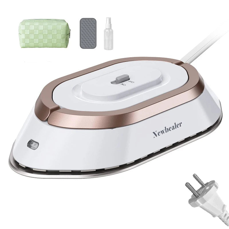 YUNCHI Portable Mini Electric Iron Dual-voltage Non-steam Travel Dry Iron 100-240V