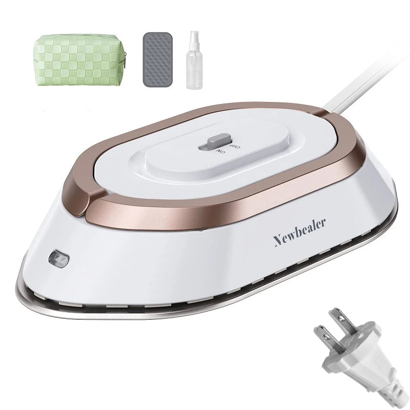 YUNCHI Portable Mini Electric Iron Dual-voltage Non-steam Travel Dry Iron 100-240V