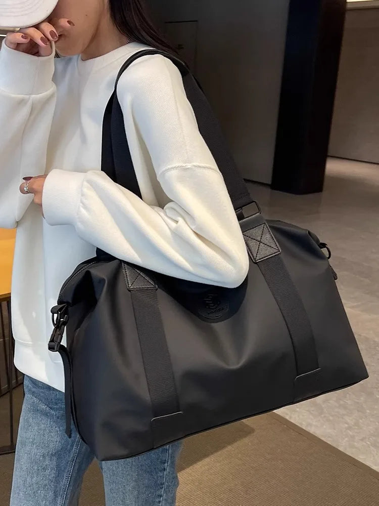 Lightweight Large-Capacity Travel Bag Women's Short-Distance Duffel Men's Business Handbag Sports Fitness Backpack for On-the-Go