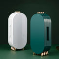 1Pcs Light Luxury Jewelry Storage Box Earring Necklace Multi-layer Dust Proof Desktop Container with Mirror Cosmetic Organizer