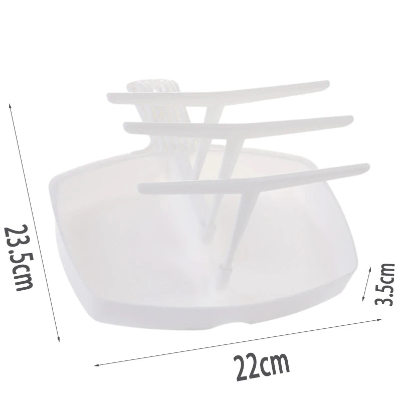 Plastic Microwave Bacon Oven Baking Tray Heat Resistance Barbecue Grill Bacon Rack Easy To Clean Bacon Hanger Breakfast Cookware