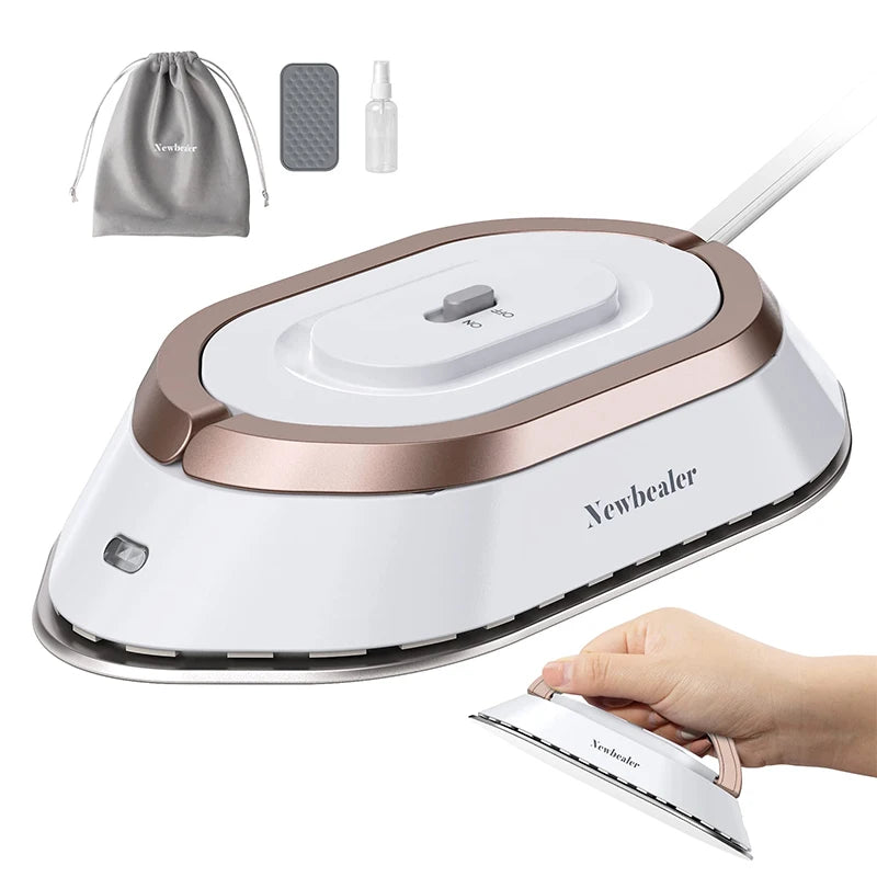 YUNCHI Portable Mini Electric Iron Dual-voltage Non-steam Travel Dry Iron 100-240V