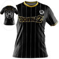 2026 Summer Dragon Ball Z Goku Kame Symbol Football Jersey, 3D Print Polyester Oversized Loose Sports T-Shirt for Men Women Kids