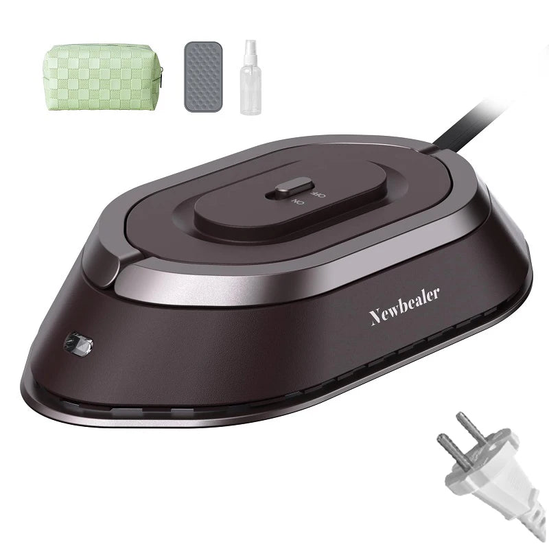 YUNCHI Portable Mini Electric Iron Dual-voltage Non-steam Travel Dry Iron 100-240V