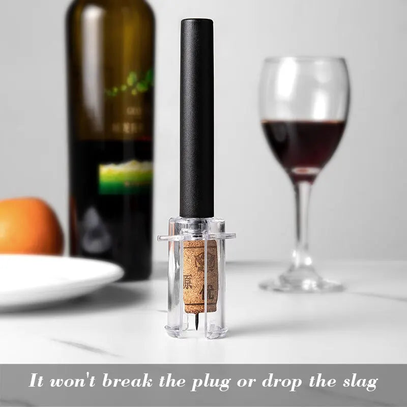 Portable Wine Bottle Opener Wine Pump Corkscrew Air Pressure Stopper Pin Jar Cork Remover Kitchen Tools Bar Wine Accessories
