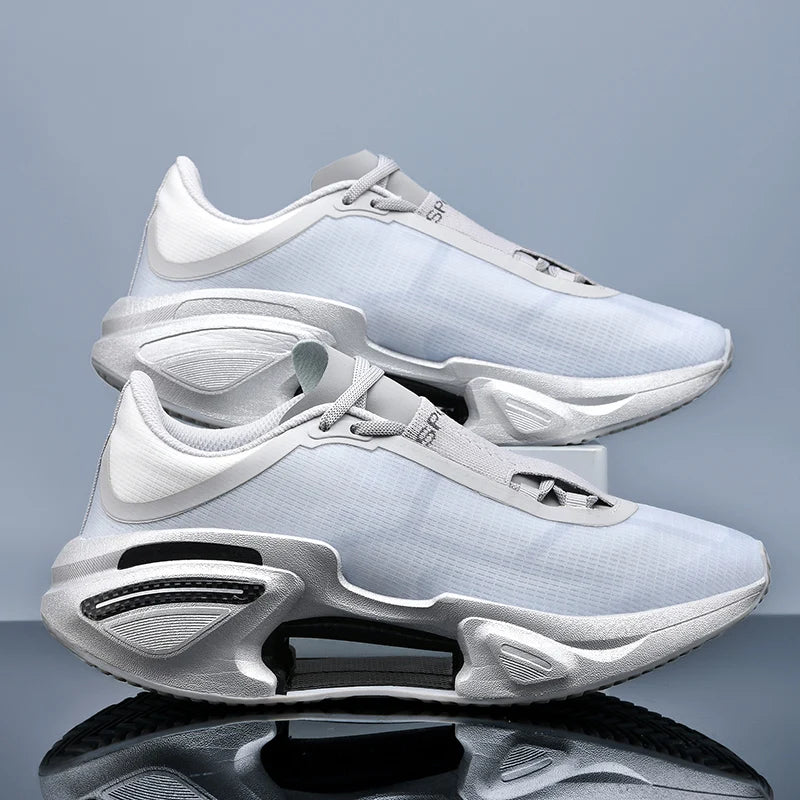 Men's Basketball Shoes Breathable Cushioning Non-Slip Wearable Runing Shoes Gym Training Athletic Basketball Sneakers for Women