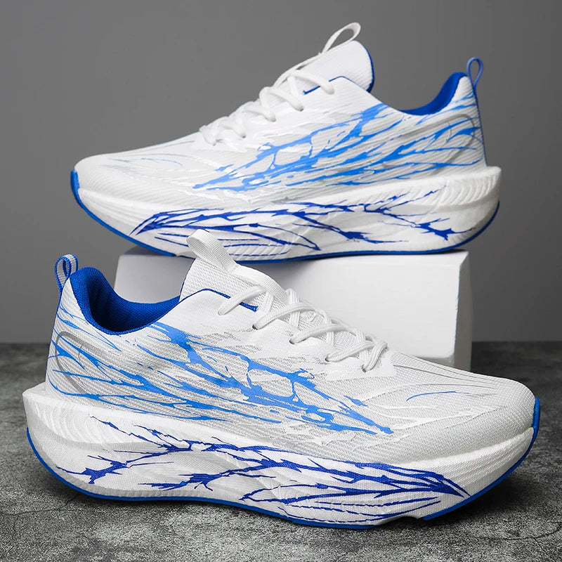 Unisex Running Shoes Women Carbon Board Speciality Marathon Shoes Men Sports Breathable Lightweight Technology Running Sneakers