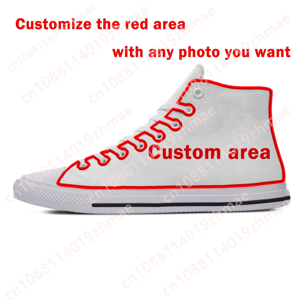 Summer Hot Anime Jujutsu Kaisen Gojo Satoru Fashion Casual Shoes High Top Men Women Latest Sneakers Classic Latest Board Shoes