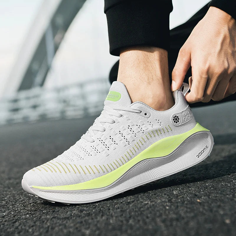 Running Shoes Athletic Casual Sports Luxury Shoes Jogging Comfortable Walking Fashion Trainer Lightweight Breathable