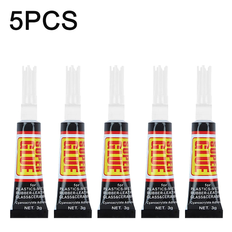 1-30pcs Super Strong Glue Universal Quick Drying Glue Multipurpose Repair Glue for Metal Plastic Glass Strong Universal Adhesive