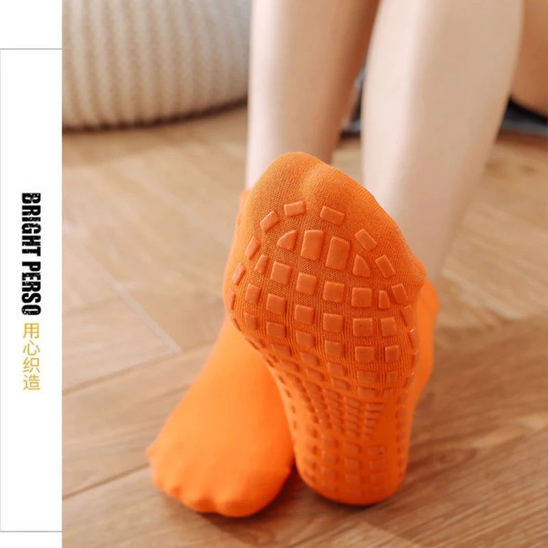 10 Pairs Kids Adults Anti-Slip Socks Parent-Child Trampoline Sock Cotton Children Socks Sports Boys Girls Outside Baby Socks (Copy)