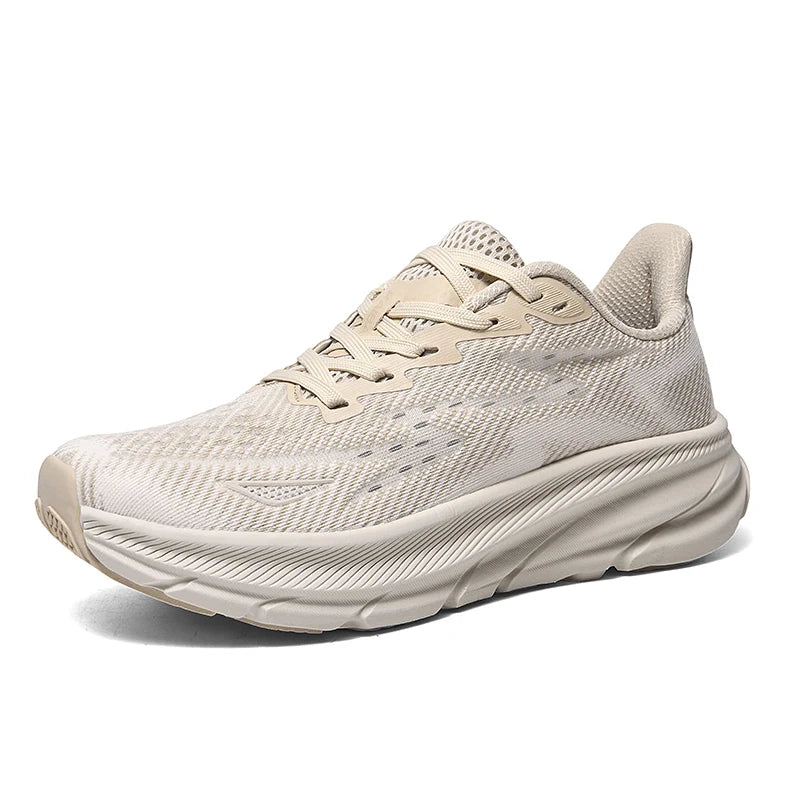 Running Shoes Luxury Shoes Couple Outdoor Sneakers Cushioning Breathable Mesh Off-road Trainer Shoes Race Non-Slip Fashion