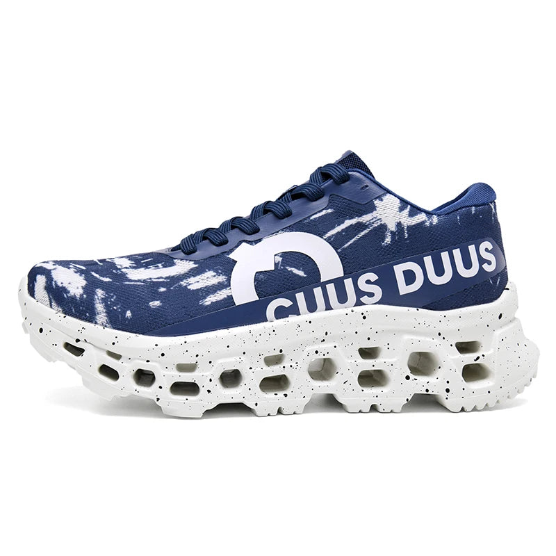 Men Sneakers High-quality Mesh Breathable Hollow Out Soft Sole Rebound Anti Slip Marathon Sports Shoes Comfort Outdoor Running