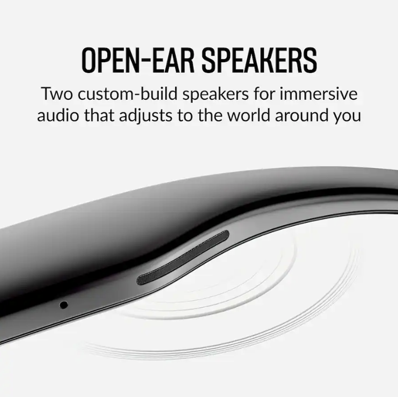 Smart AI Glasses for Men, Women - Video Recording - Polarized Gradient Graphite Lenses