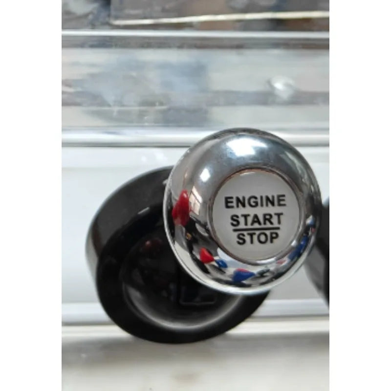 Retro Joystick Decoration Car One-Touch Start Button Push-to-Start Rocker Lever Automotive Interior Accessories Car Gift