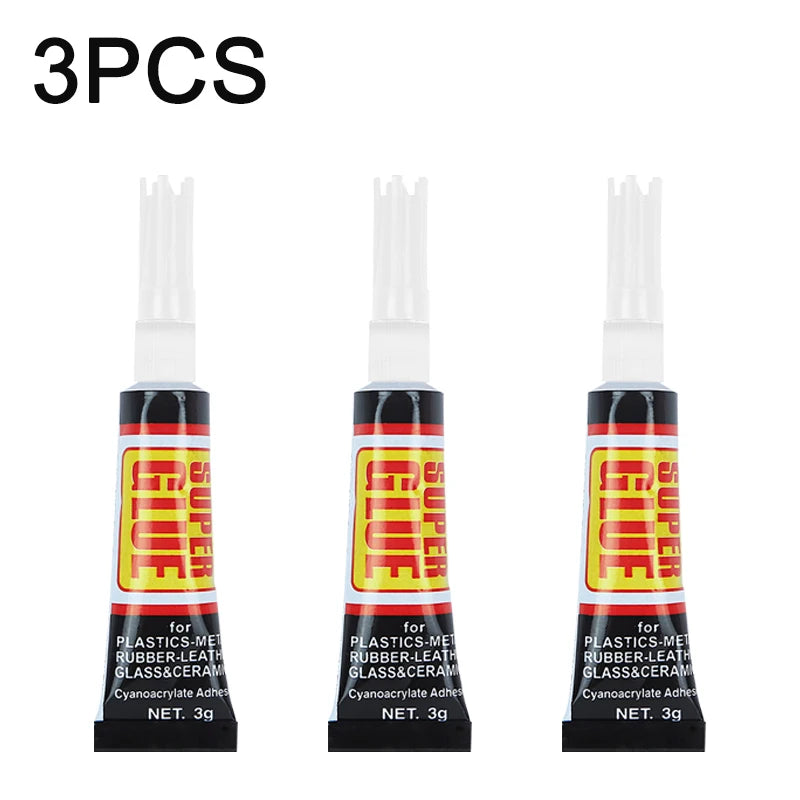 1-30pcs Super Strong Glue Universal Quick Drying Glue Multipurpose Repair Glue for Metal Plastic Glass Strong Universal Adhesive