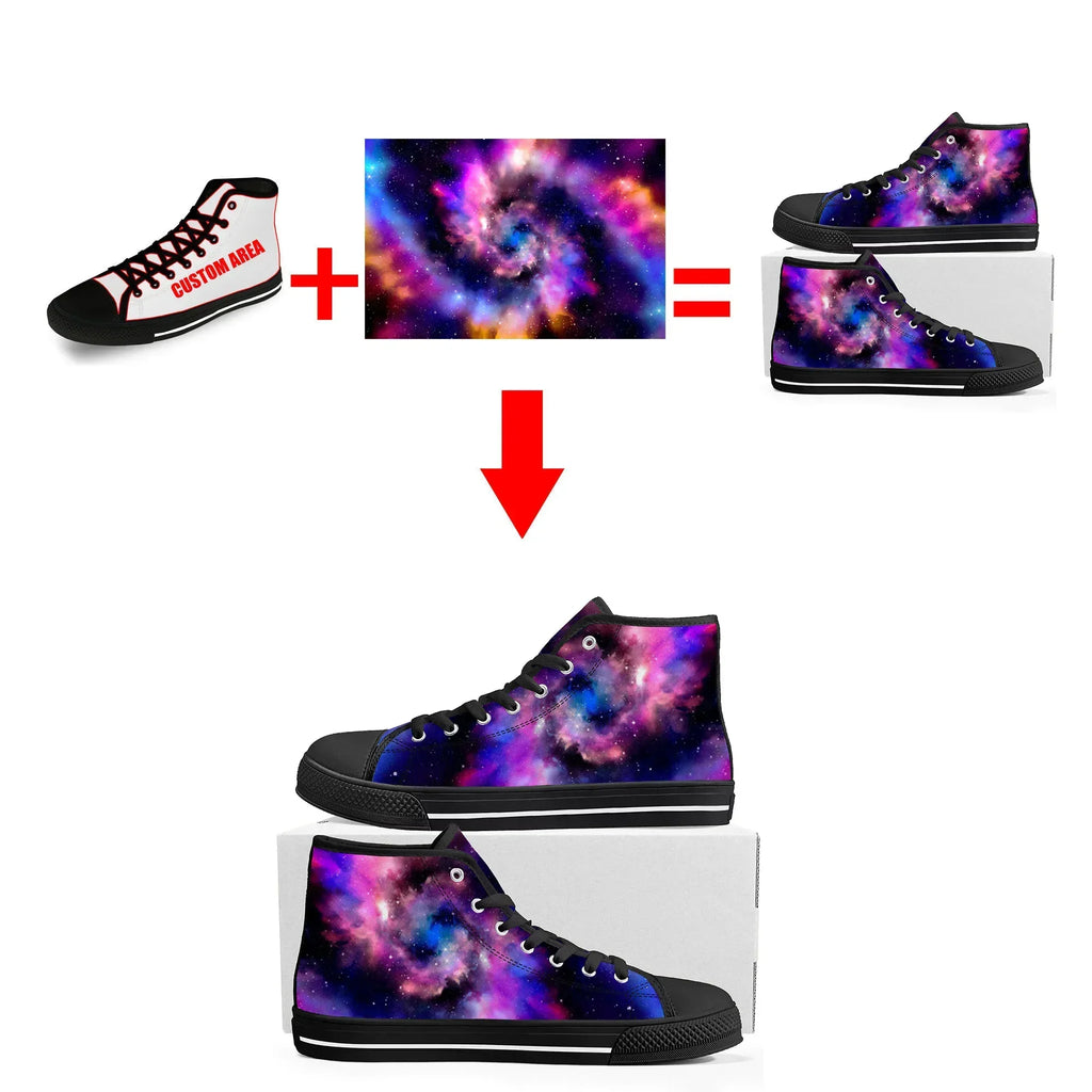 Blue Lock High Top Sneakers Mens Womens Teenager Yoichi Isagi High Quality Canvas Sneaker Anime Cartoon Casual Custom Made Shoes