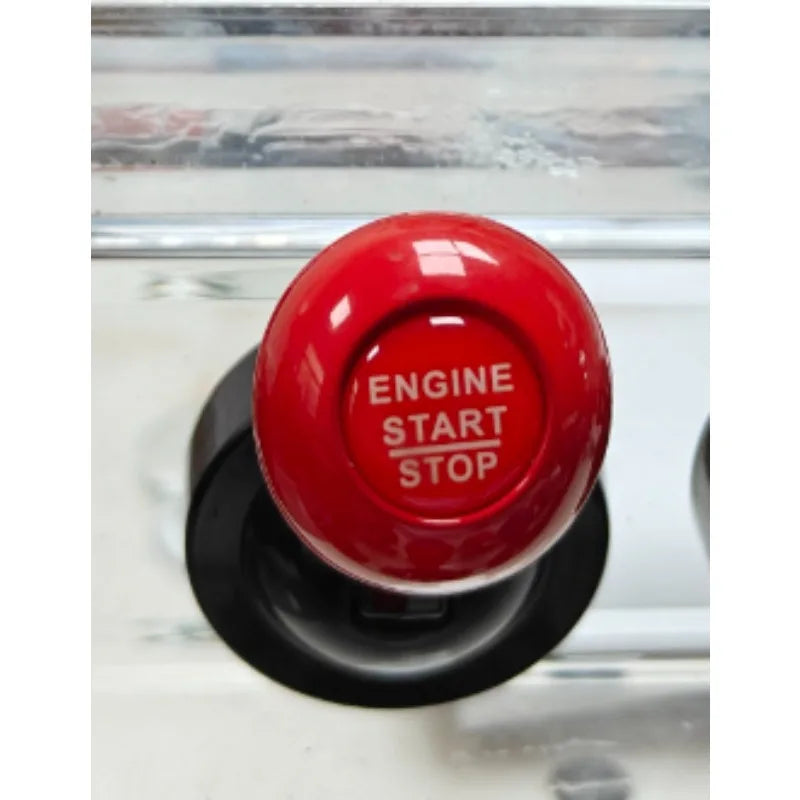 Retro Joystick Decoration Car One-Touch Start Button Push-to-Start Rocker Lever Automotive Interior Accessories Car Gift